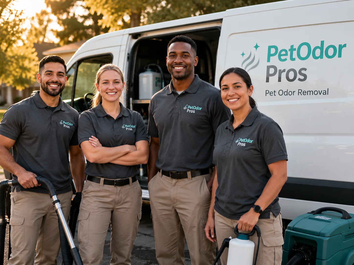 Pet Odor Removal team serving Harrell, AR
